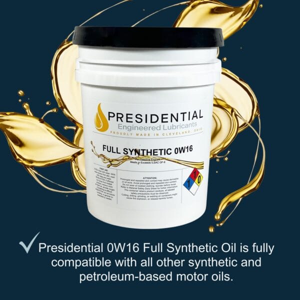 PRESIDENTIAL PCMO 0W16 FULL SYNTHETIC OIL - Image 7