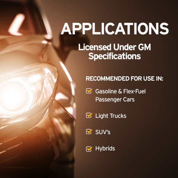 Full synthetic 5w30 applications