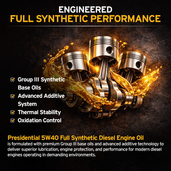 Heavy Duty 5W40 Full Synthetic – 1 – Final