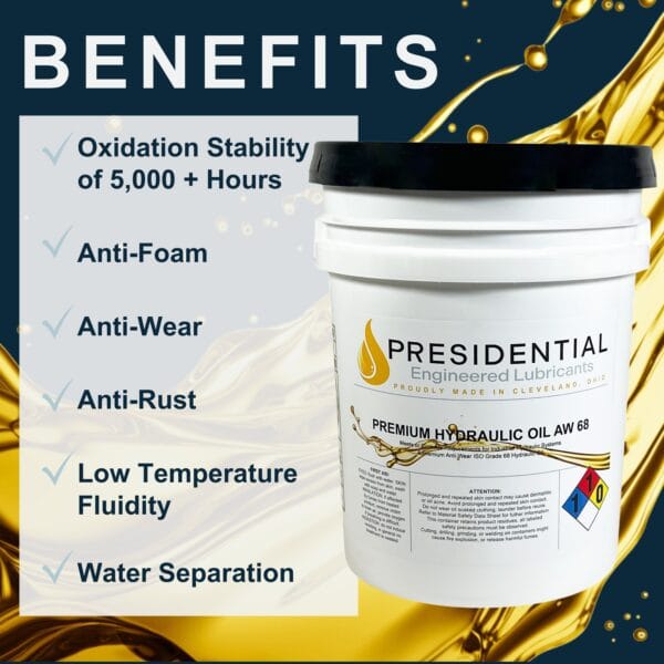 PRESIDENTIAL AW 68 HYDRAULIC OIL - Image 4