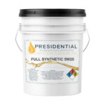 Image of a 5 gallon pail of Presidential Full Synthetic 5w20