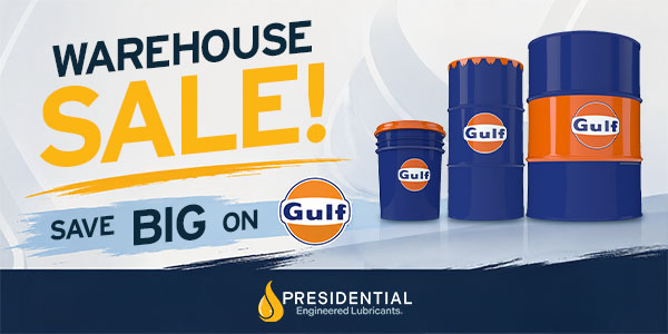 Warehouse Sale - Gulf Products
