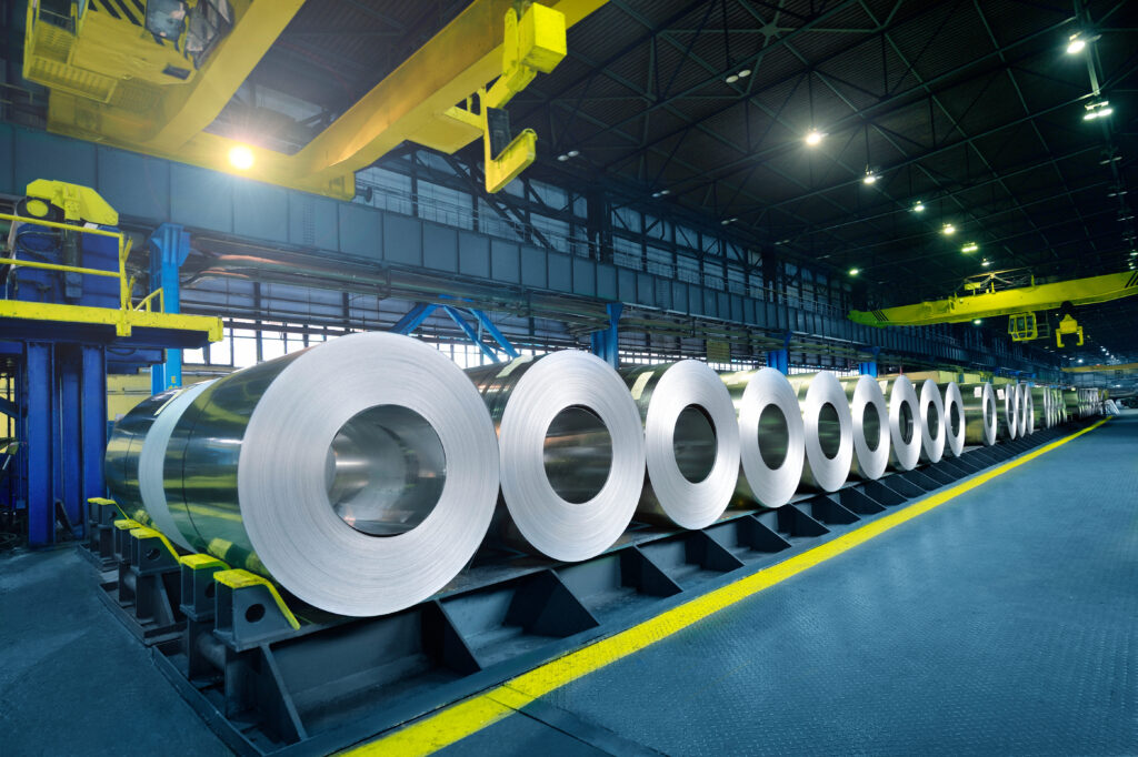 Packed rolls of steel sheet, Cold rolled steel coils